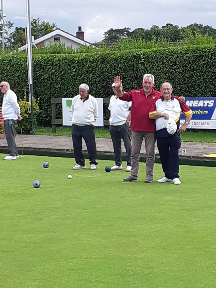 Joe McAdam and John Hanvey v Antrim Lawn 17th July 2023