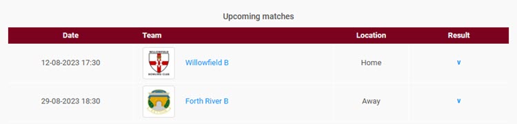 UTBC C Upcoming Matches 19th August 2023 750px