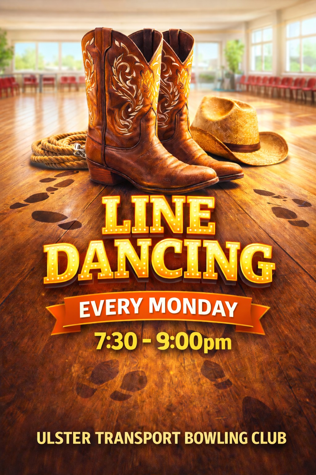 Mondays Line Dancing