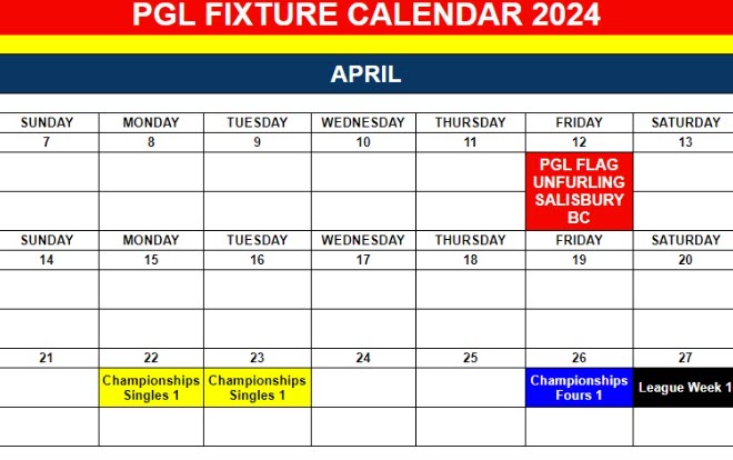 Nipgl Calendar 2024 April