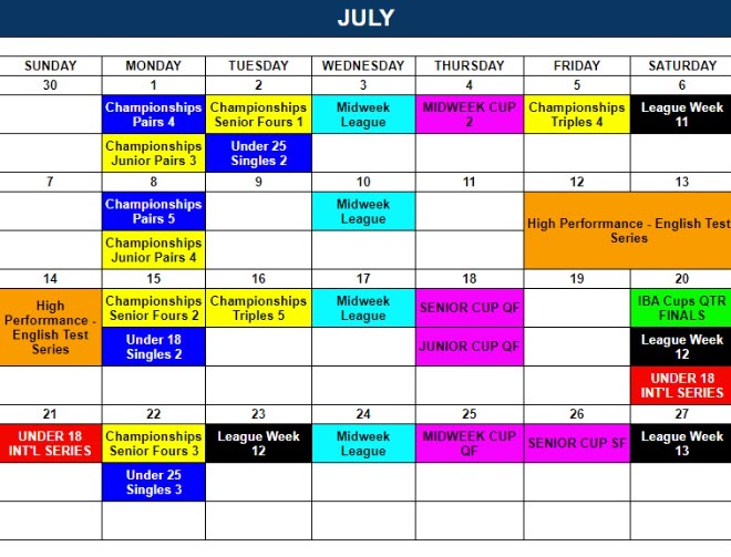 Nipgl Calendar 2024 July