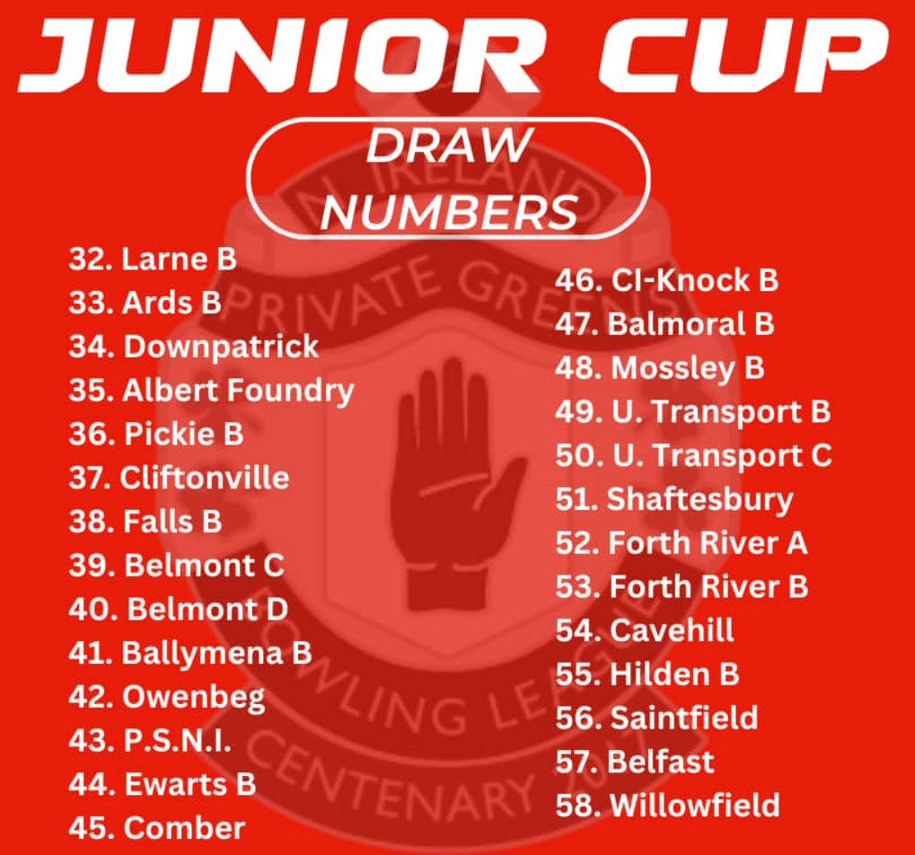 Junior Cup 2024 Teams